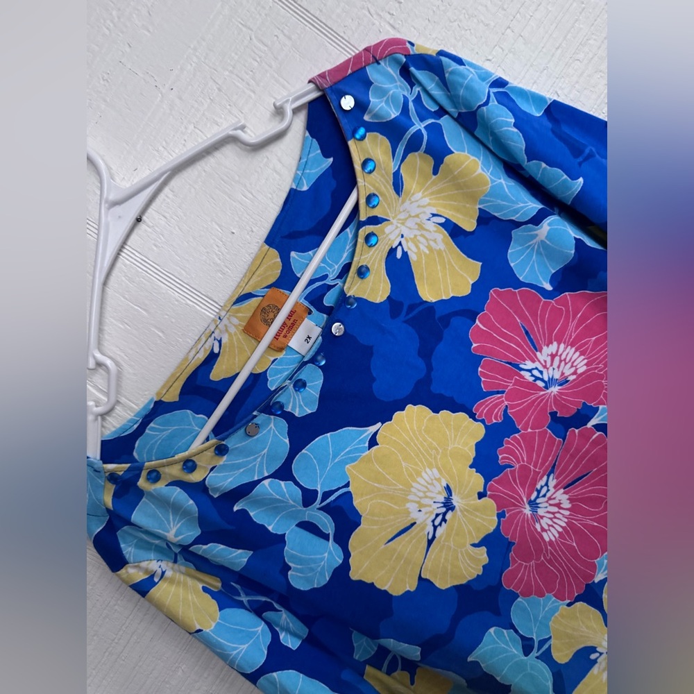 Ruby Rd. Size 2x Floral Blouse - image 3